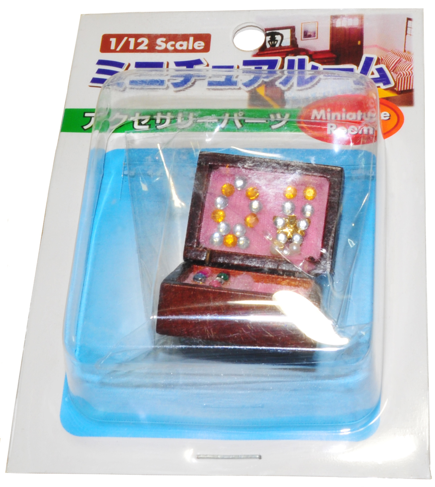 ミニチュアルーム アクセサリーパーツ 宝石箱セット