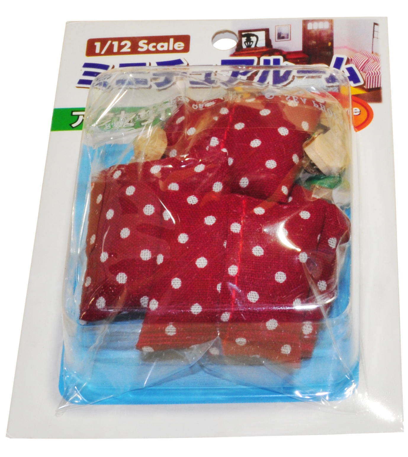 ミニチュアルーム アクセサリーパーツ ゲタ・ざぶとんセット