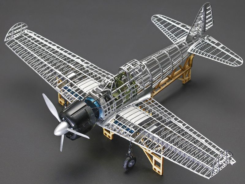 ゴム動力プロペラ飛行機・ゴム動力竹ひご飛行機・工作飛行機・ライト